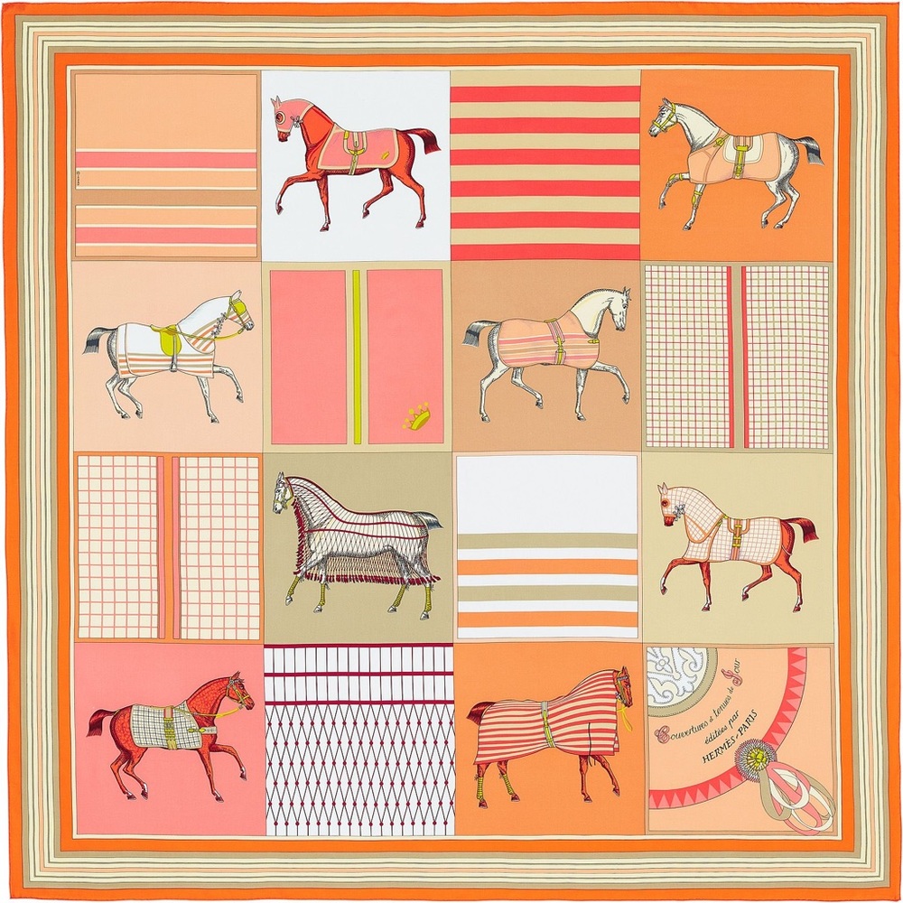 Hermes Shawl Large Scarve